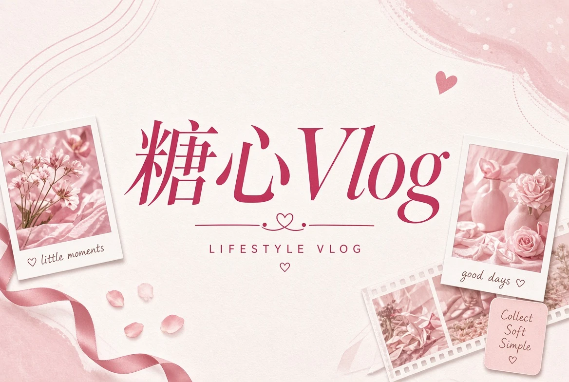 糖心Vlog品牌画面